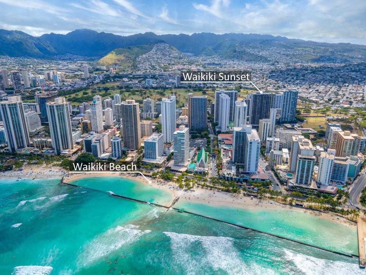 Stunning Mountain View Condo, Near Beach With Parking 檀香山 外观 照片